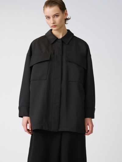 mizuiro ind ワークワイドシャツジャケット