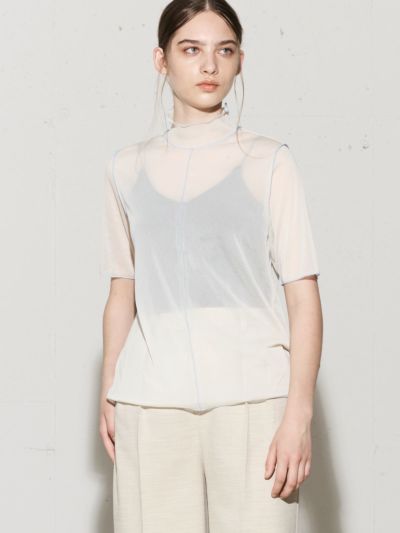 MIDIUMISOLID for Ladies メローシアーハイネックスリーブインナー
