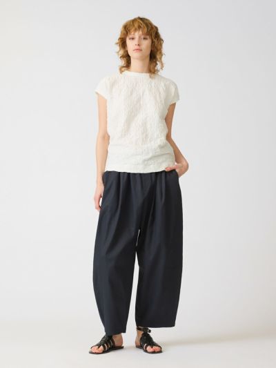mizuiro ind ワイドテーパードパンツ