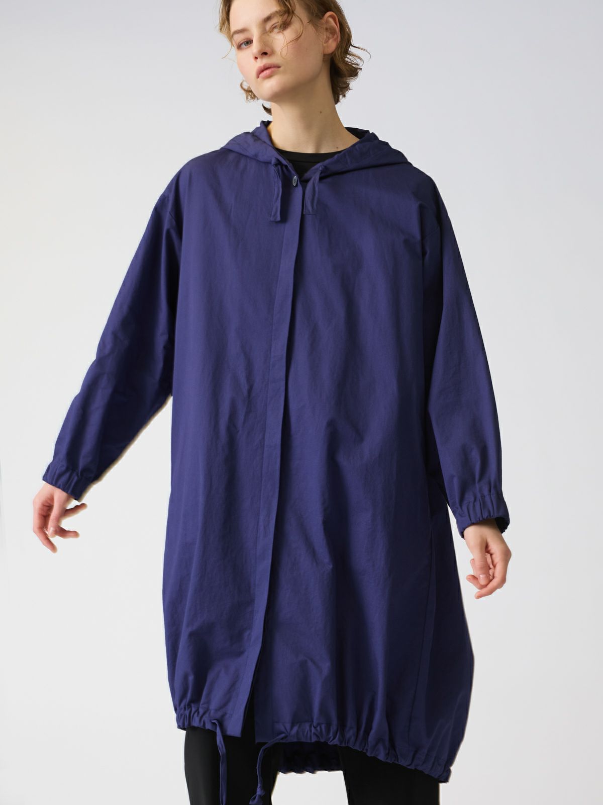 mizuiro ind ギャザーフード付きコート｜ MARcourt ONLINE STORE 
