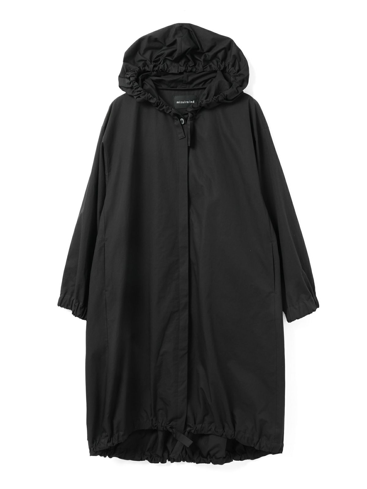 mizuiro ind ギャザーフード付きコート｜ MARcourt ONLINE STORE 