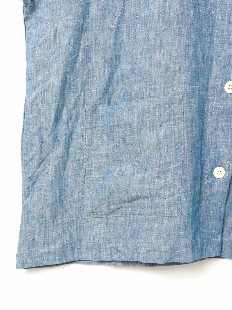 mizuiro ind リネンワイドワークシャツ｜ MARcourt ONLINE STORE