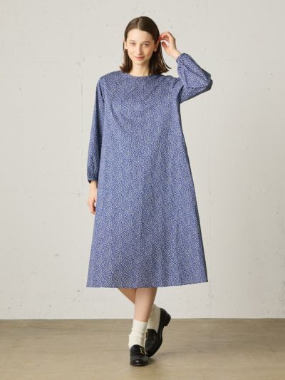 MidiUmi リバティAラインワンピース
