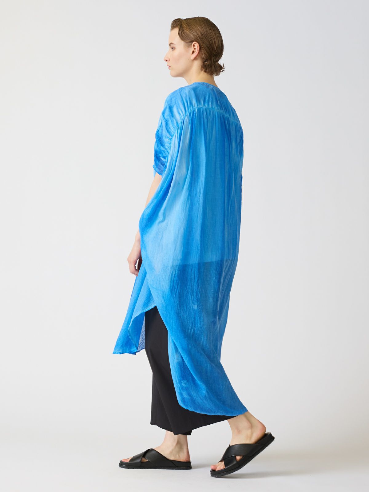 mizuiro ind ピグメントダイバックギャザーワンピース｜ MARcourt 