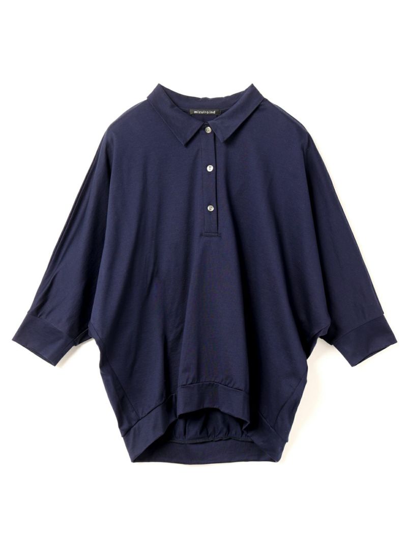 再値下げしました！！mizuiro ind クルーネックコクーンプルオーバー mizuiro ind（ミズイロインド） クルーネックコクーン プル