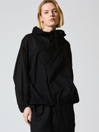 mizuiro ind フード付きワイドシャツ