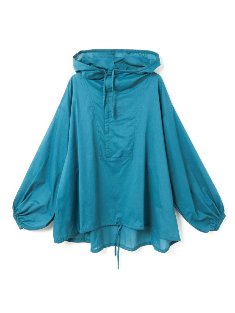 hooded wide shirt