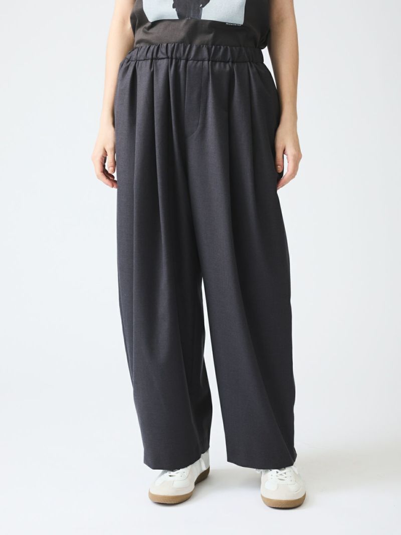 mizuiro ind ワイドタックパンツ｜ MARcourt ONLINE STORE