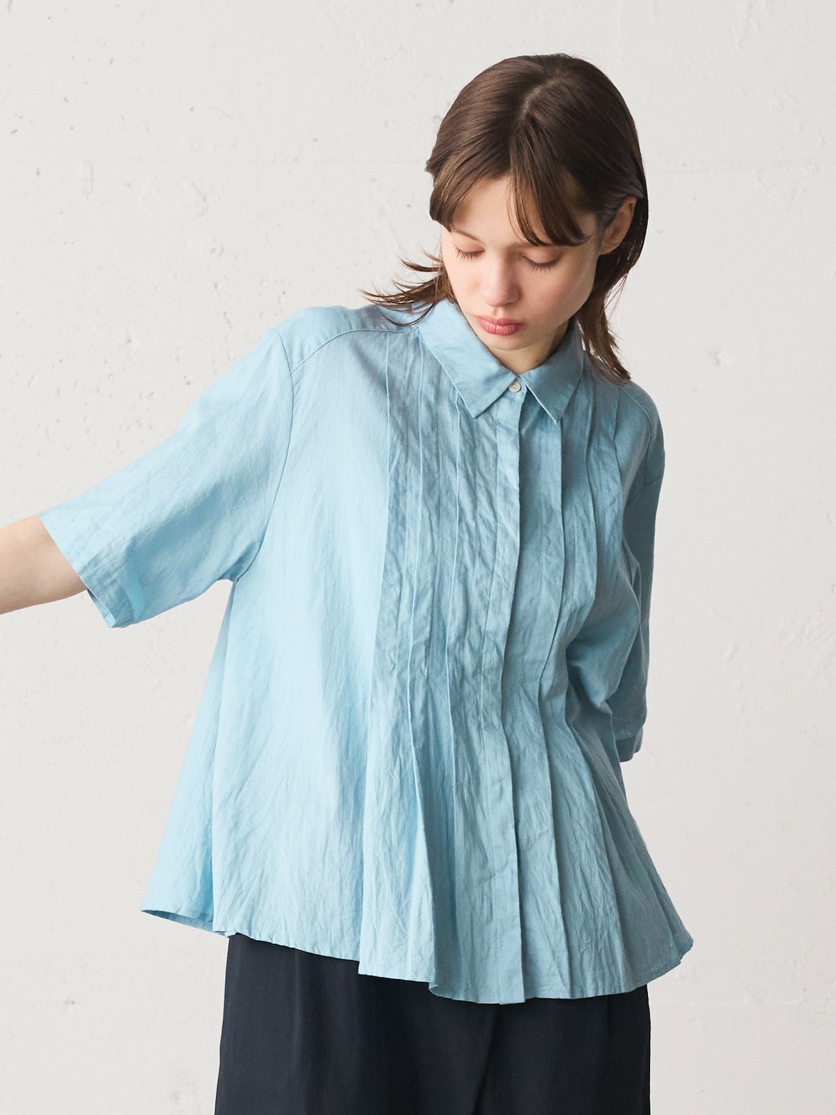 MidiUmi タックショートシャツ｜ MARcourt ONLINE STORE - マーコート 
