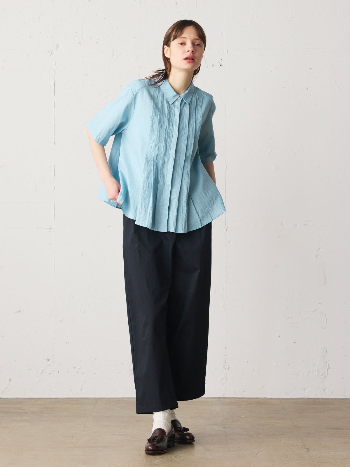 MidiUmi タックショートシャツ｜ MARcourt ONLINE STORE - マーコート 