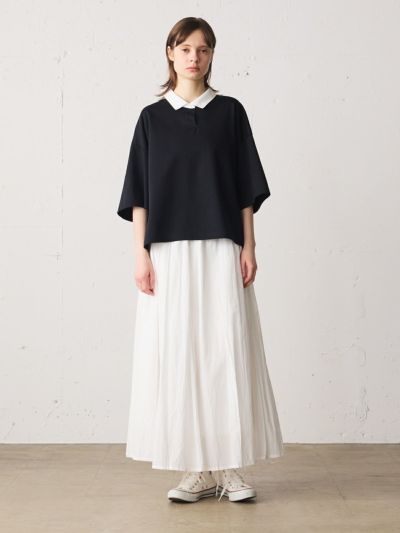 MidiUmi ワッシャーロングスカート