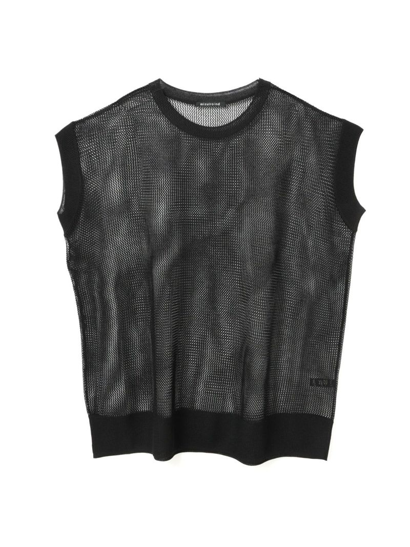 mizuiro ind メッシュ柄ベスト｜ MARcourt ONLINE STORE