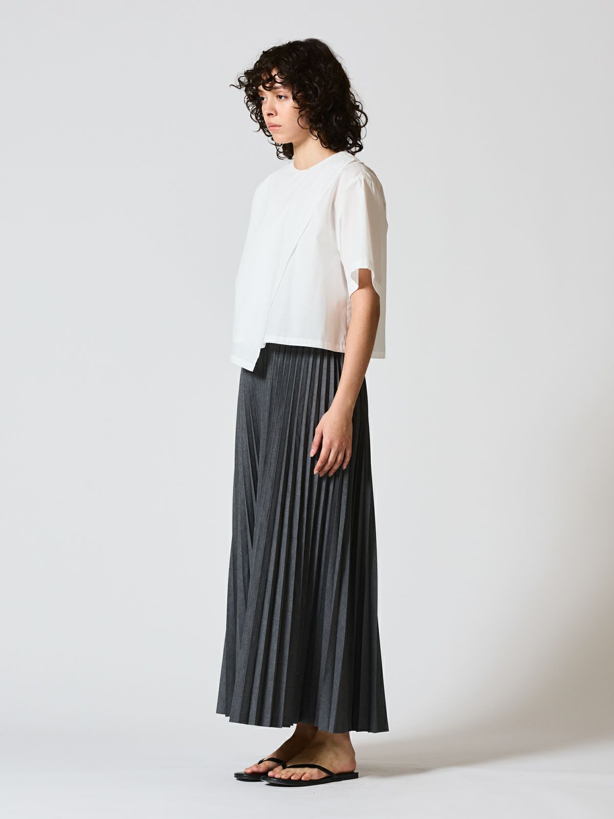 mizuiro ind プリーツロングスカート｜ MARcourt ONLINE STORE 