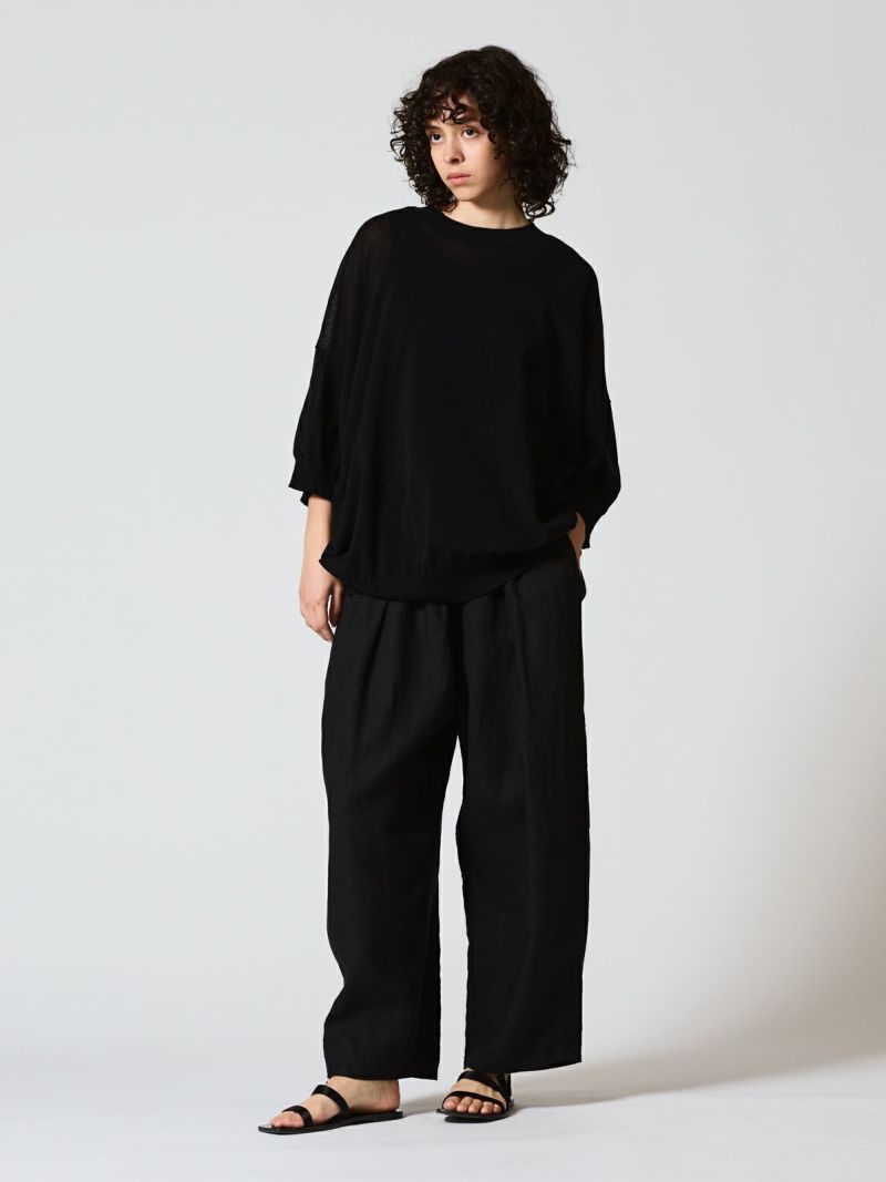 SALE！20%OFF】mizuiro ind ミズイロインド クルーネック ワイド