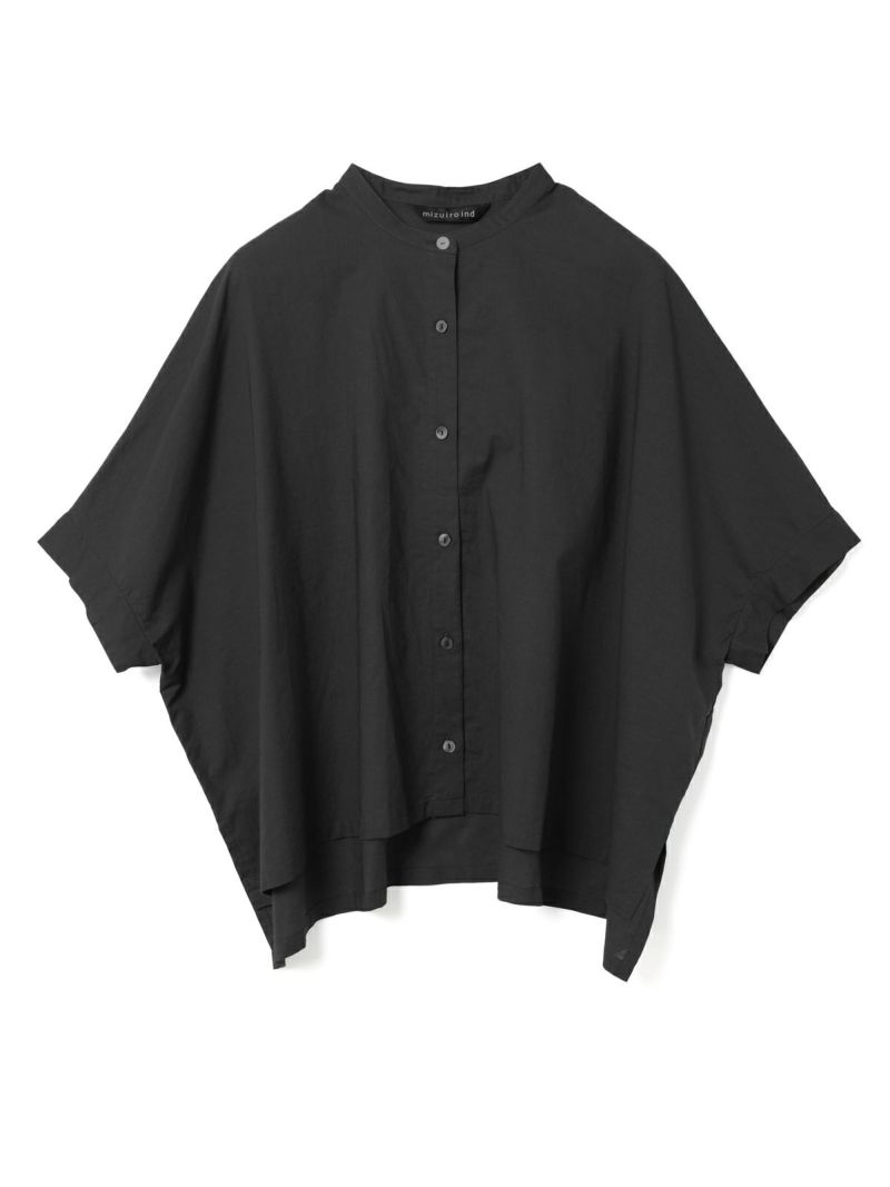 mizuiro ind スタンドカラーワイドシャツ｜ MARcourt ONLINE STORE 