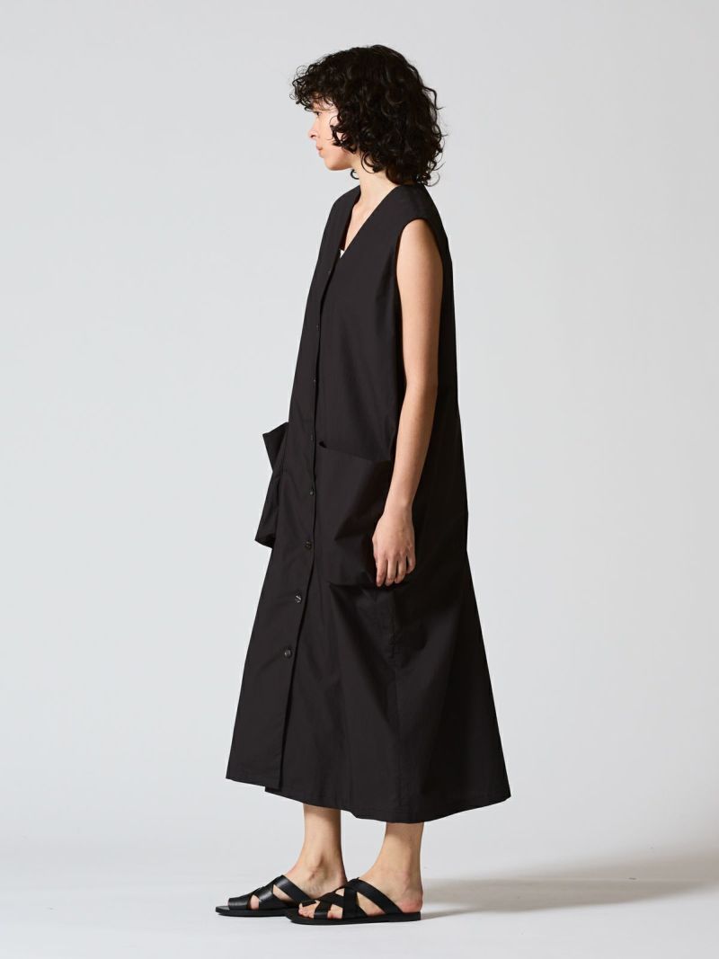 9/16(火)12:00販売終了】mizuiro ind ポケット付きVネックジレ