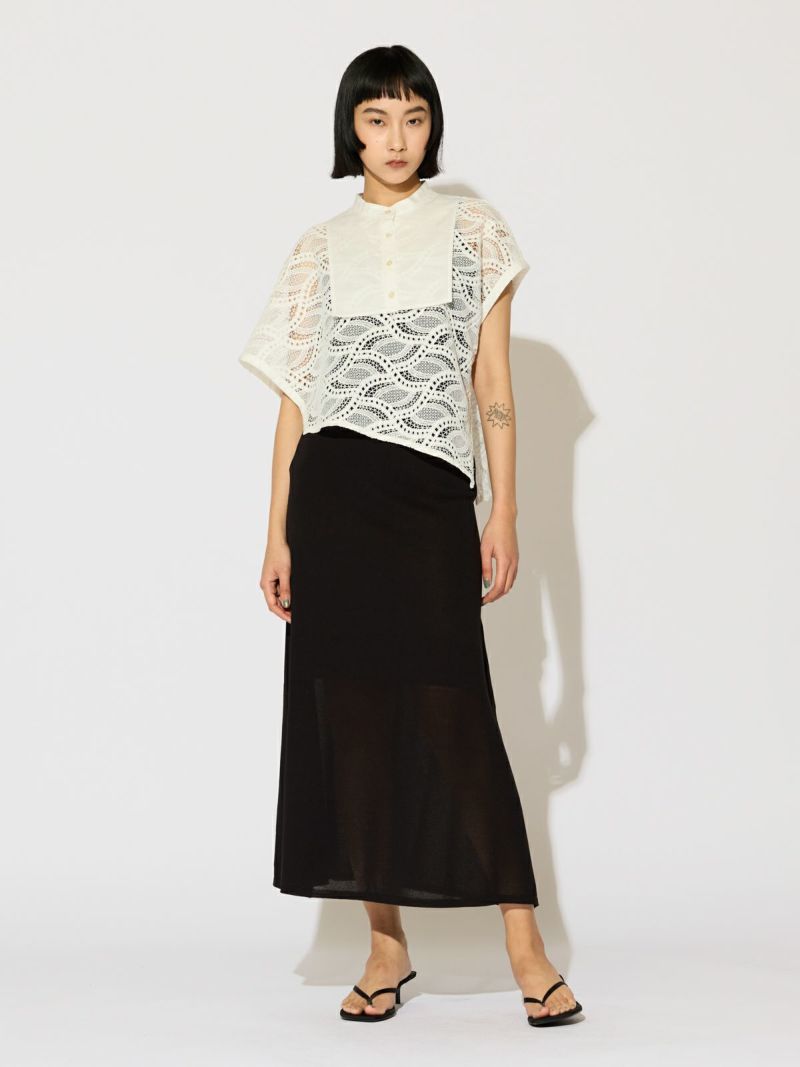 MIDIUMISOLID サイドスイッチイージーロングスカート MARcourt｜MIDIUMISOLID for Ladies サイドスイッチイージー