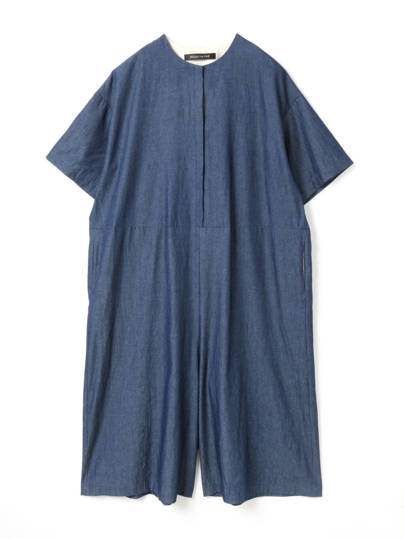 mizuiro ind クルーネックオールインワン｜ MARcourt ONLINE