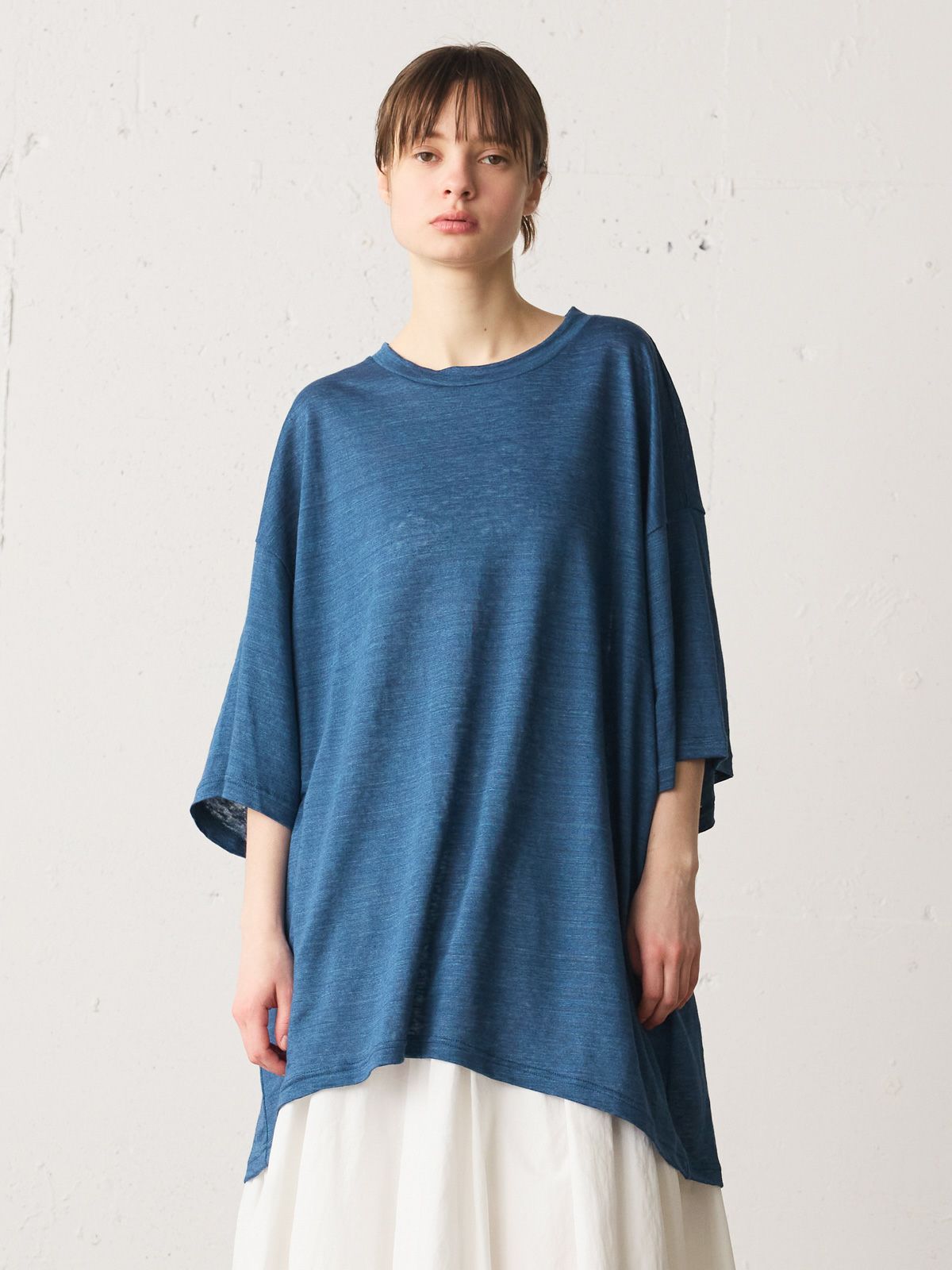 linen wide tunic