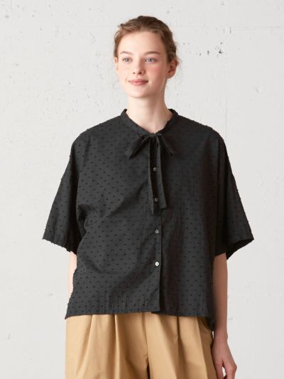 MidiUmi  ドットボウタイシャツ