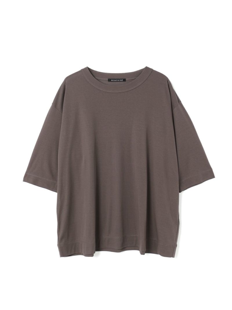 mizuiro ind ガーゼクルーネックハーフスリーブT｜ MARcourt ONLINE STORE - マーコートオンラインストア