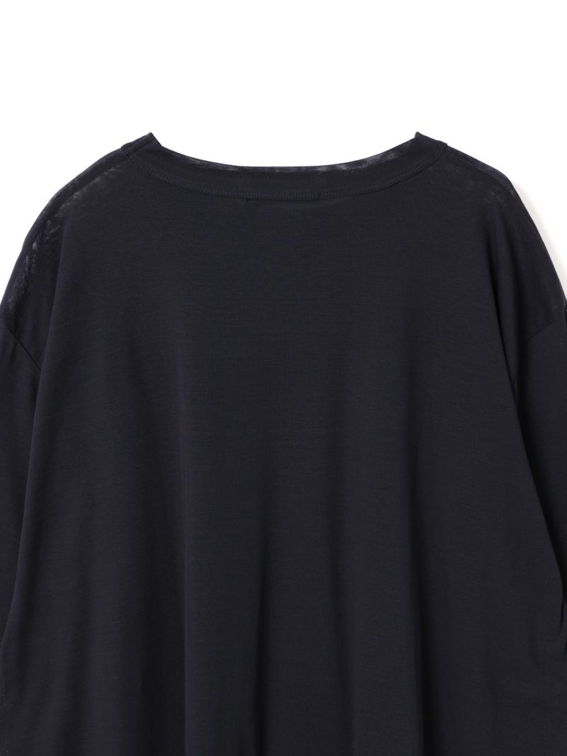 mizuiro ind ガーゼクルーネックハーフスリーブT｜ MARcourt