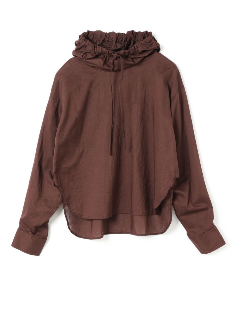 hoop zip parka