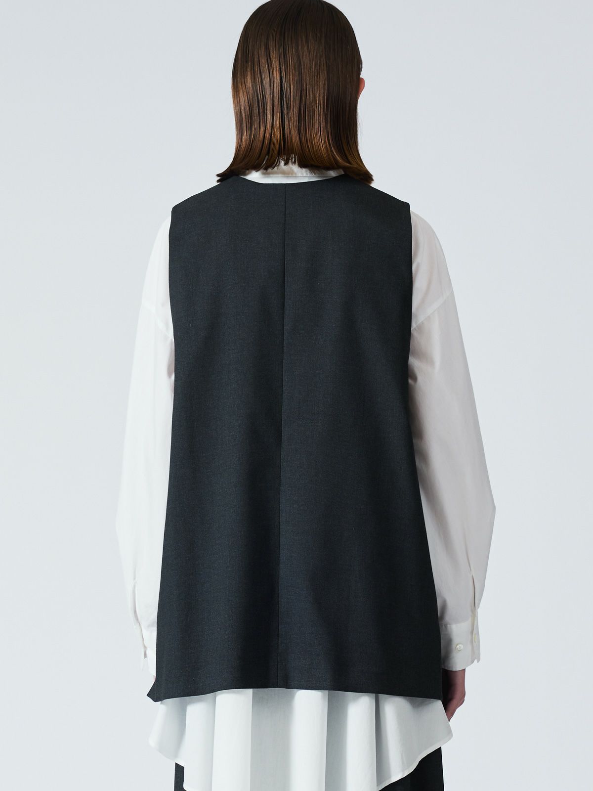 mizuiro ind ディープVネックワイドベスト｜ MARcourt ONLINE STORE  