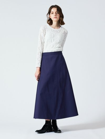 mizuiro ind フレアロングスカート