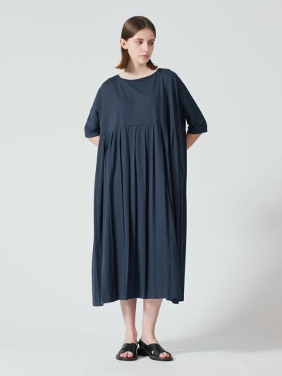 mizuiro ind プリーツロングワンピース