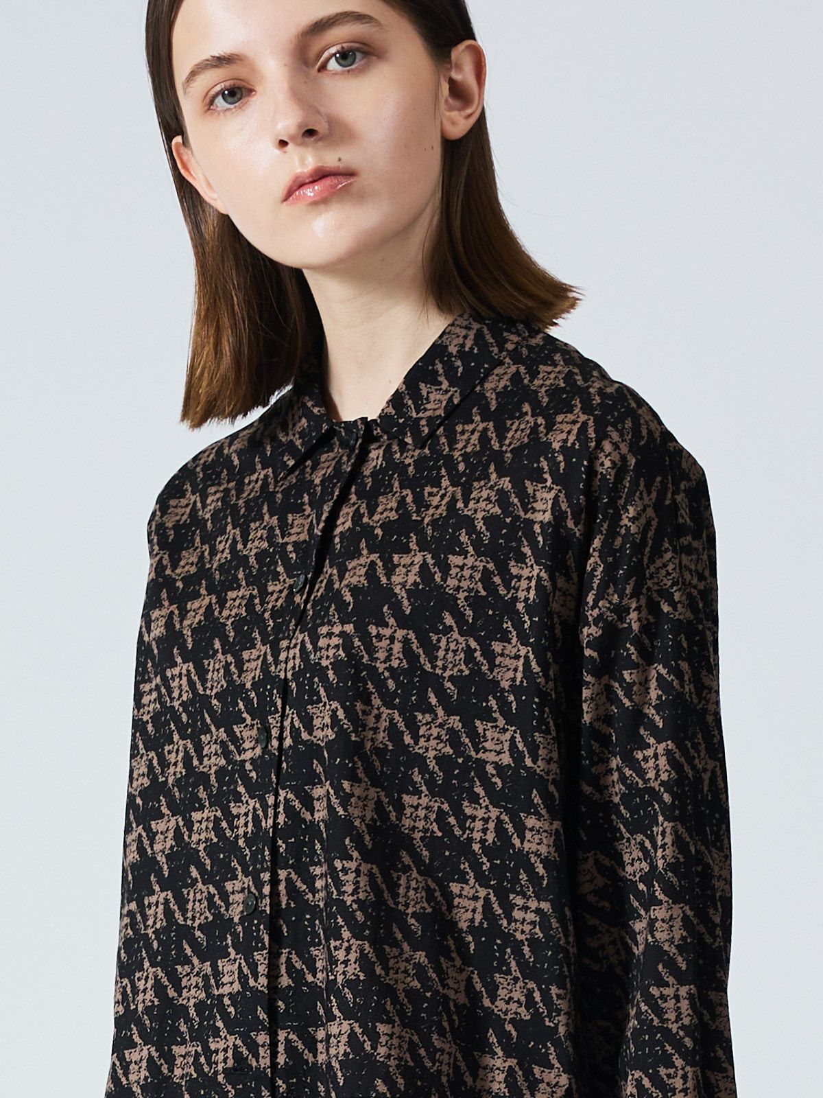 mizuiro ind 千鳥プリントオールインワン｜ MARcourt ONLINE STORE 