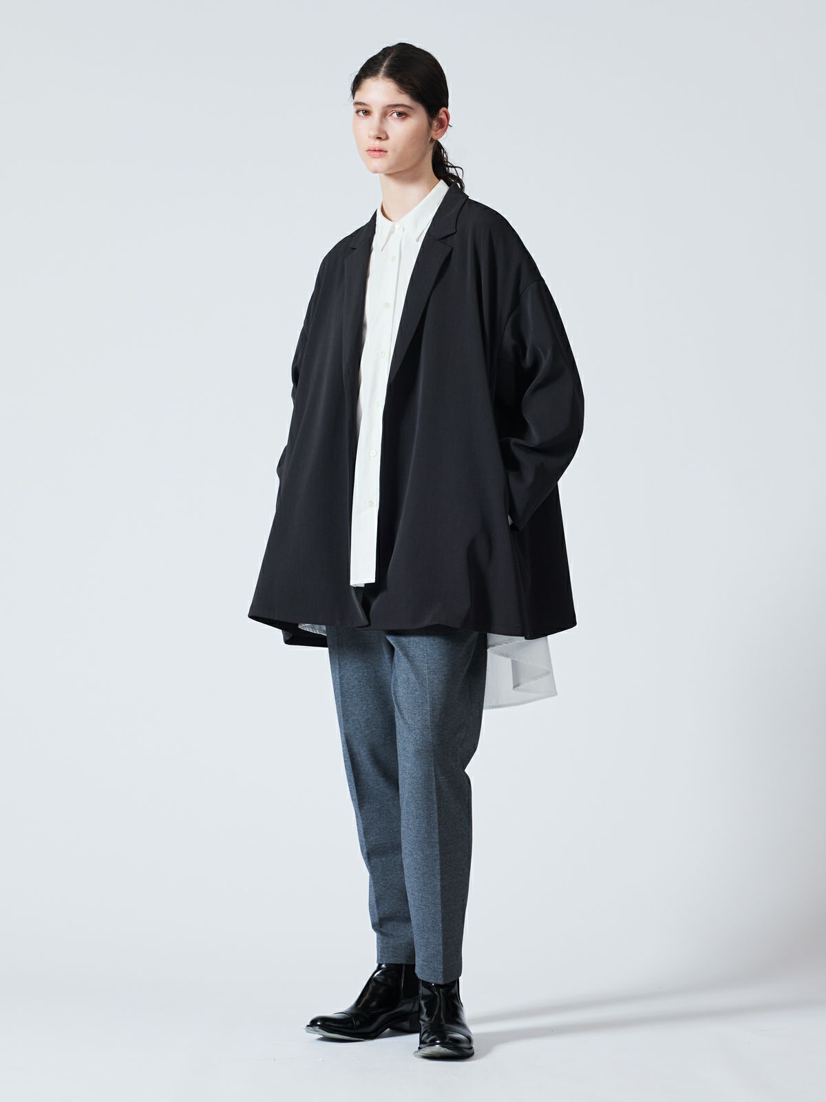 mizuiro ind テーラードシャツジャケット｜ MARcourt ONLINE STORE 
