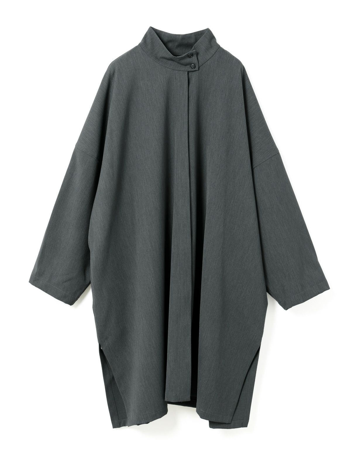 3/10(月)12:00販売終了】mizuiro ind スタンドカラーワイドワンピース  