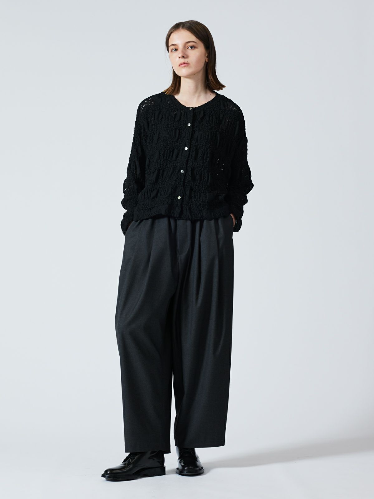 mizuiro ind ワイドタックパンツ｜ MARcourt ONLINE STORE 