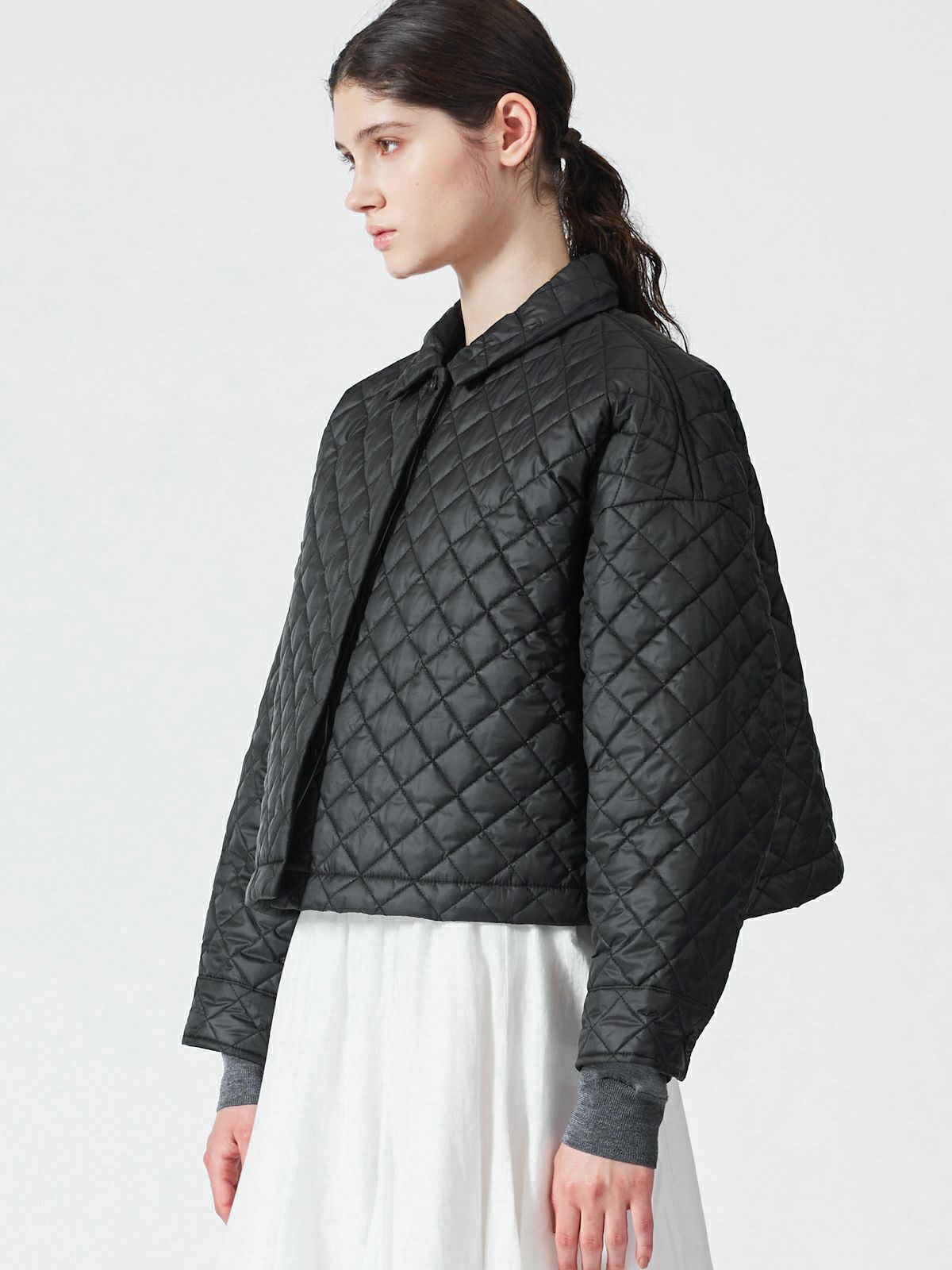 トラディショナルウェザーウェア キルティングショートブルゾン SLOBE 