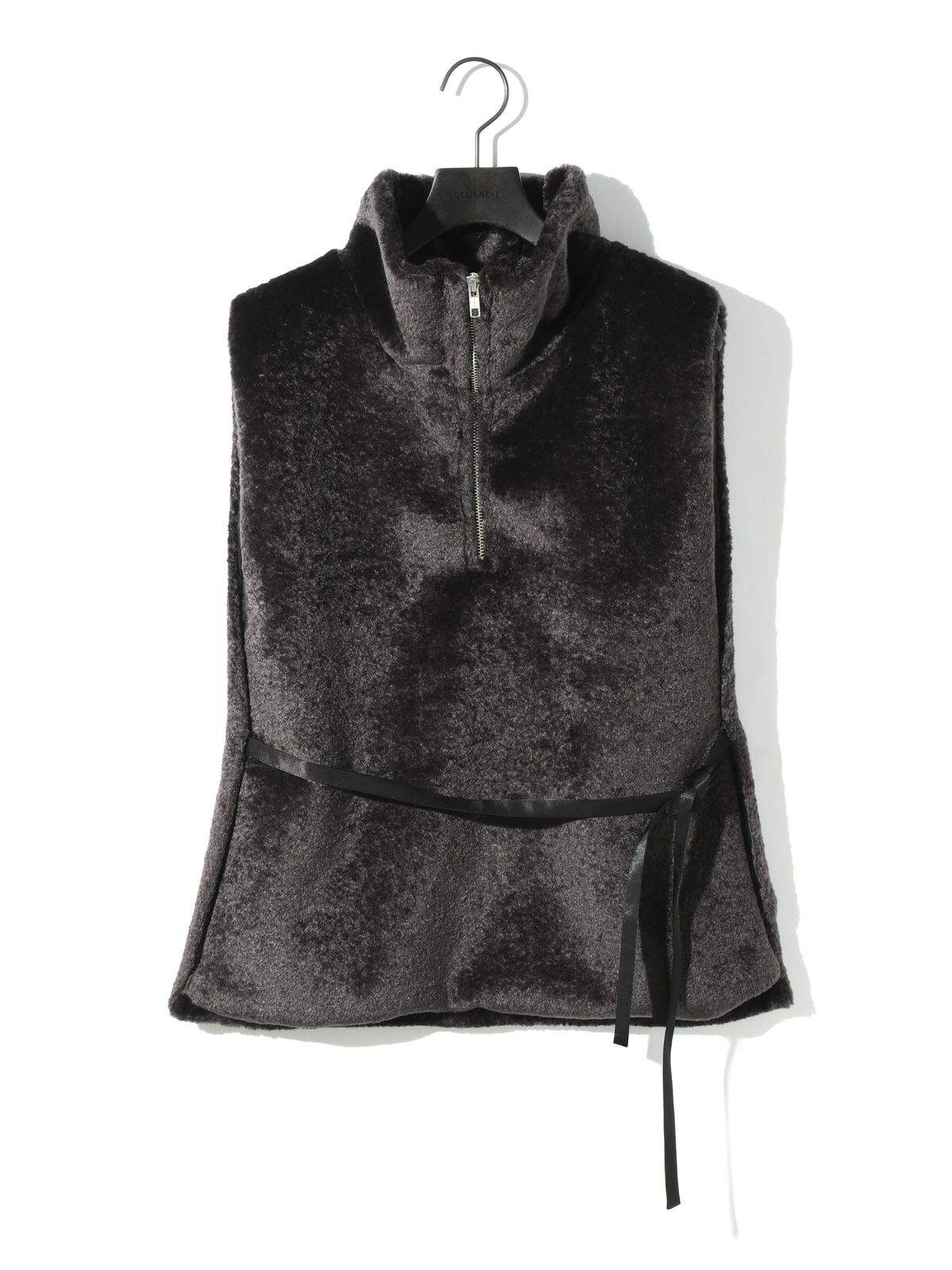 MIDIUMISOLID for Ladies ハーフジップボアベスト｜ MARcourt ONLINE 