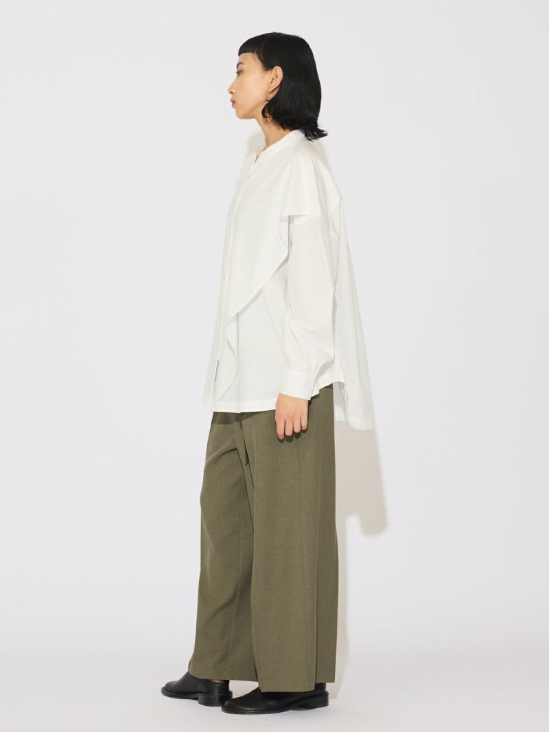 MIDIUMISOLID for Ladies ビッグヨークワイドシャツ｜ MARcourt