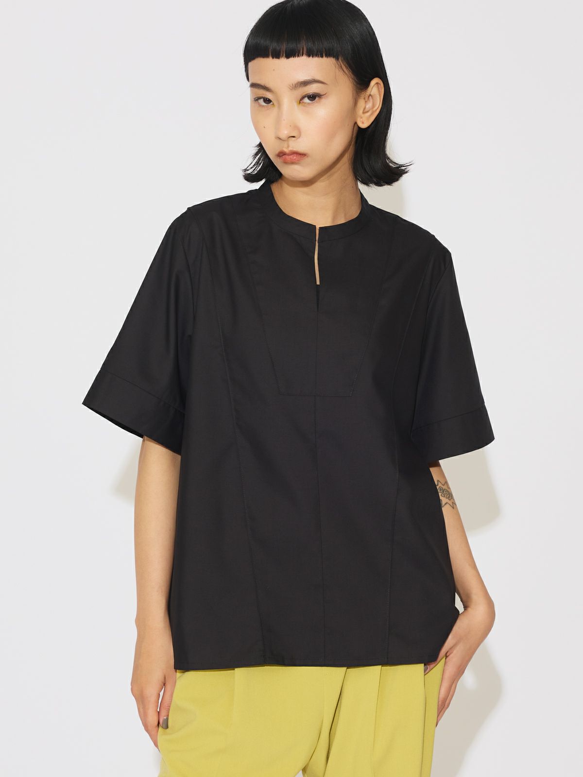 MIDIUMISOLID for Ladies 2WAYネックブラウス｜ MARcourt ONLINE STORE 