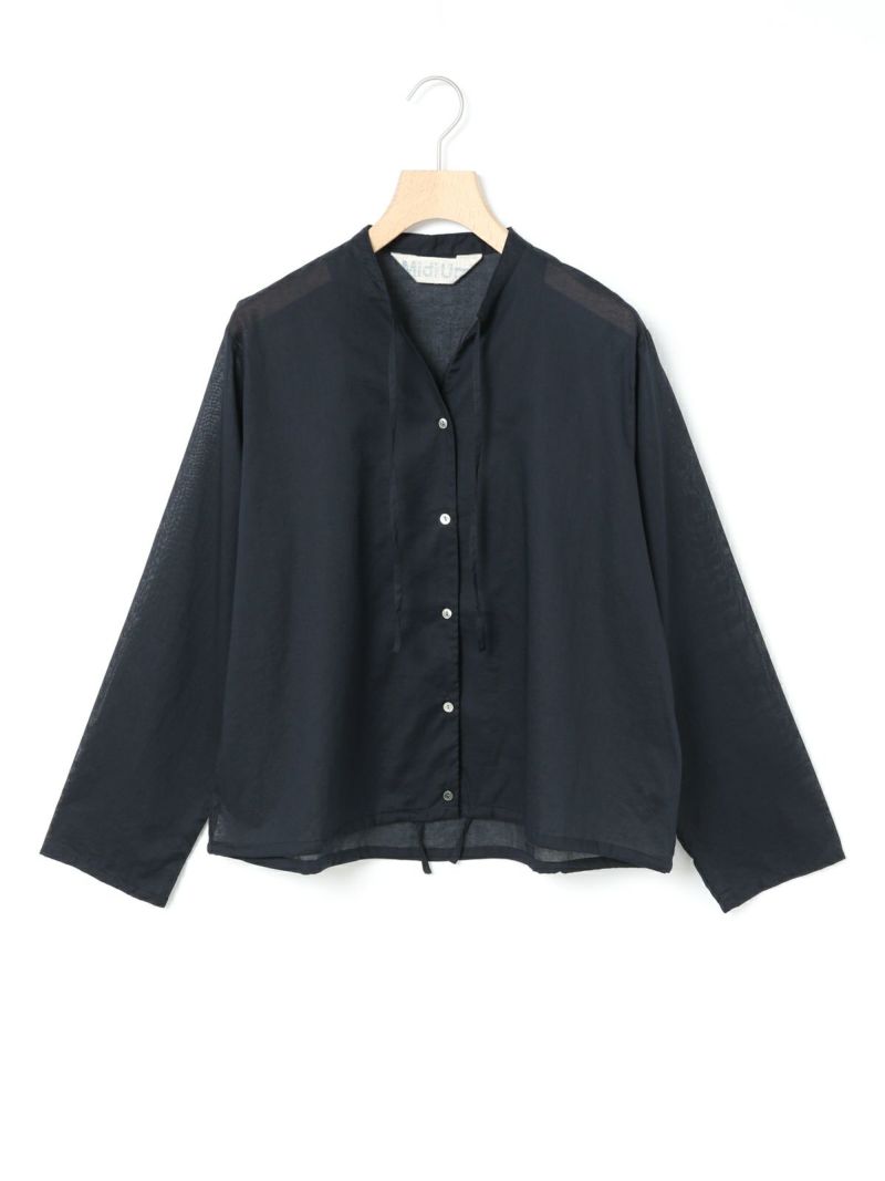 ブラウス シャツ MIDIUMISOLID for Ladies リボンタイシャツ レディース MIDIUMISOLID for Ladies リボンタイシャツ｜ MARcourt ONLINE