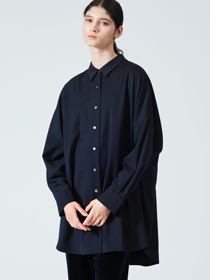 back cocoon wide shirt