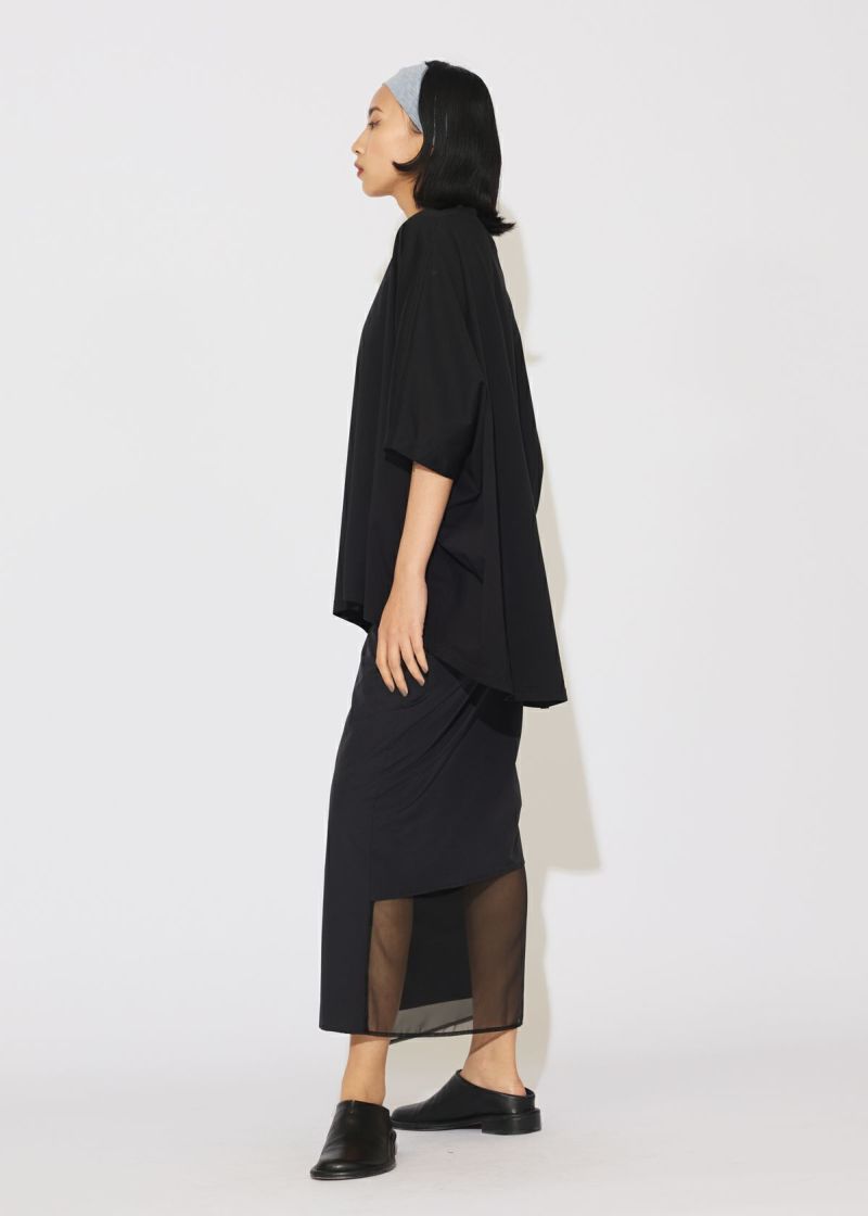MIDIUMISOLID for Ladies ドルマンスリーブワイドチュニック
