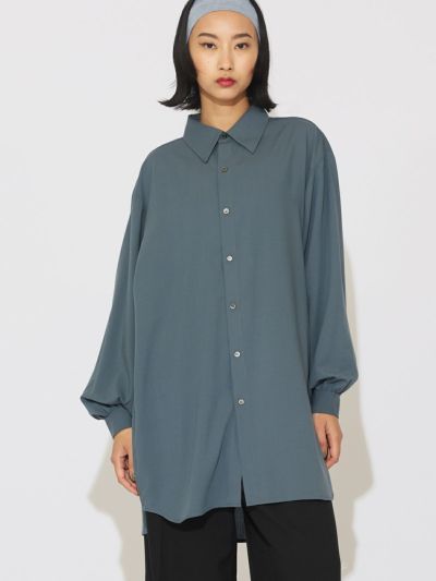 MIDIUMISOLID for Ladies ビッグアームホールシャツ