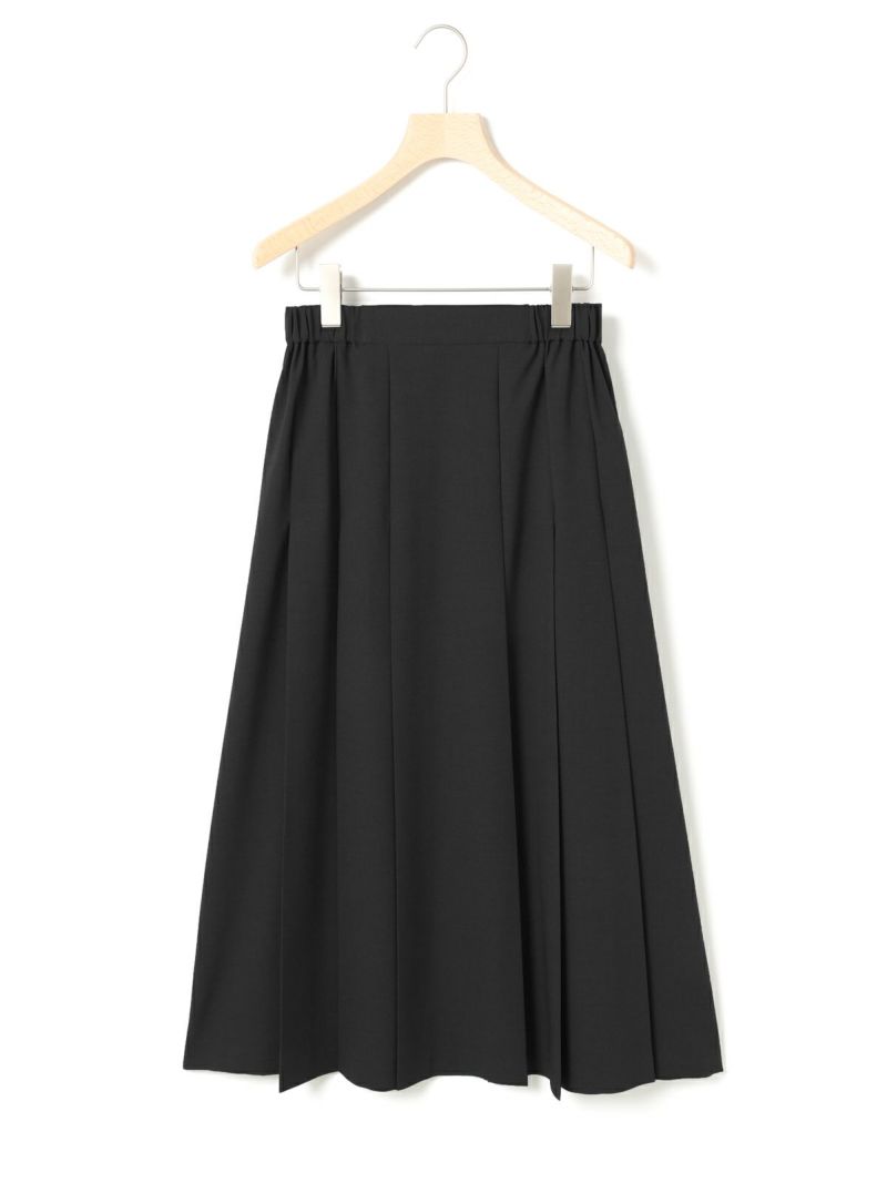 3/10(月)12:00販売終了】MidiUmi タックプリーツスカート