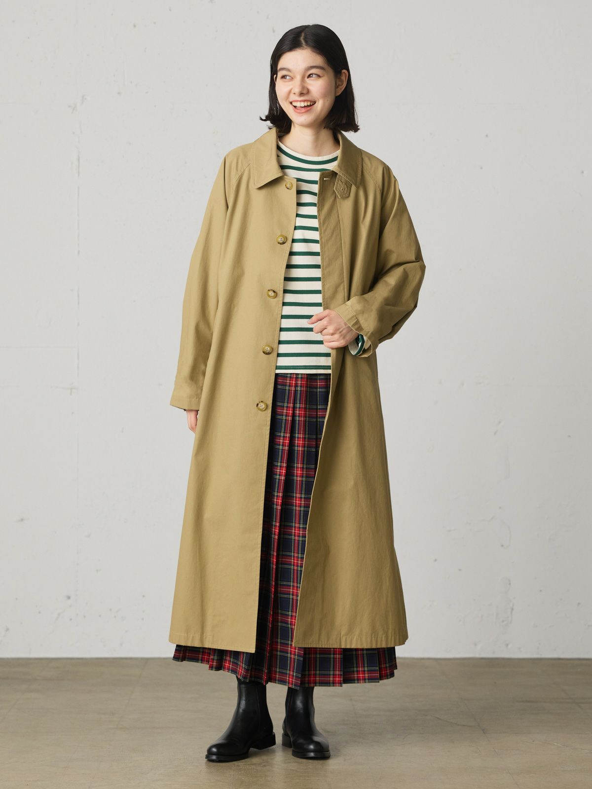 soutien collar coat