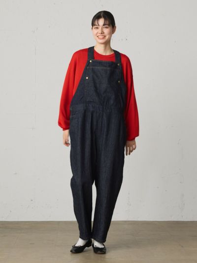 【9/16(火)12:00販売終了】MidiUmi デニムオーバーオール