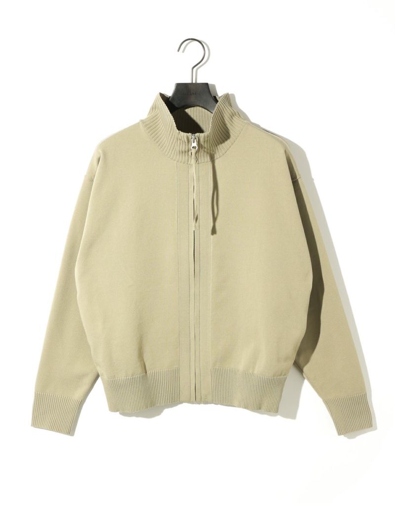 MIDIUMISOLID for Ladies ハイネックジップカーディガン｜ MARcourt