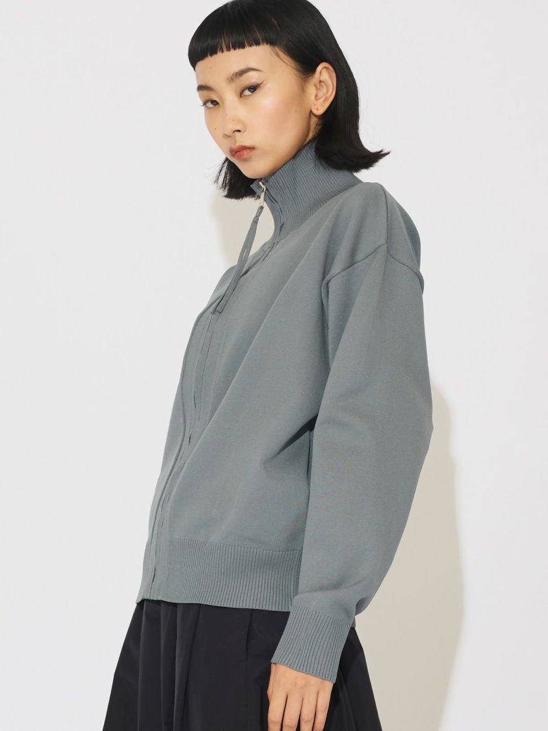 【mimi】カーディガン、ライトブルー、ライトグレー　2枚まとめ フェザーラメニットカーディガン(51764C)