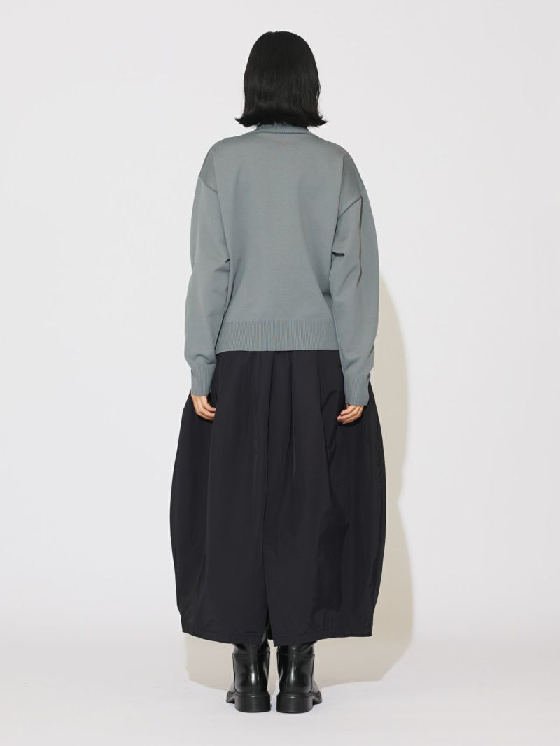 MIDIUMISOLID for Ladies ハイネックジップカーディガン｜ MARcourt