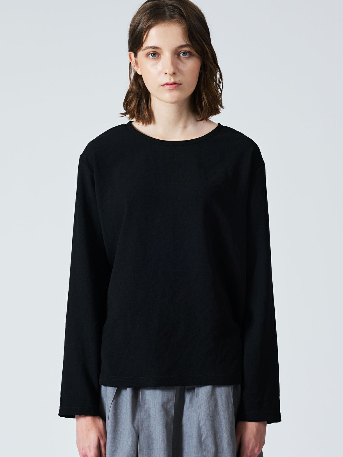 georgette crew neck T