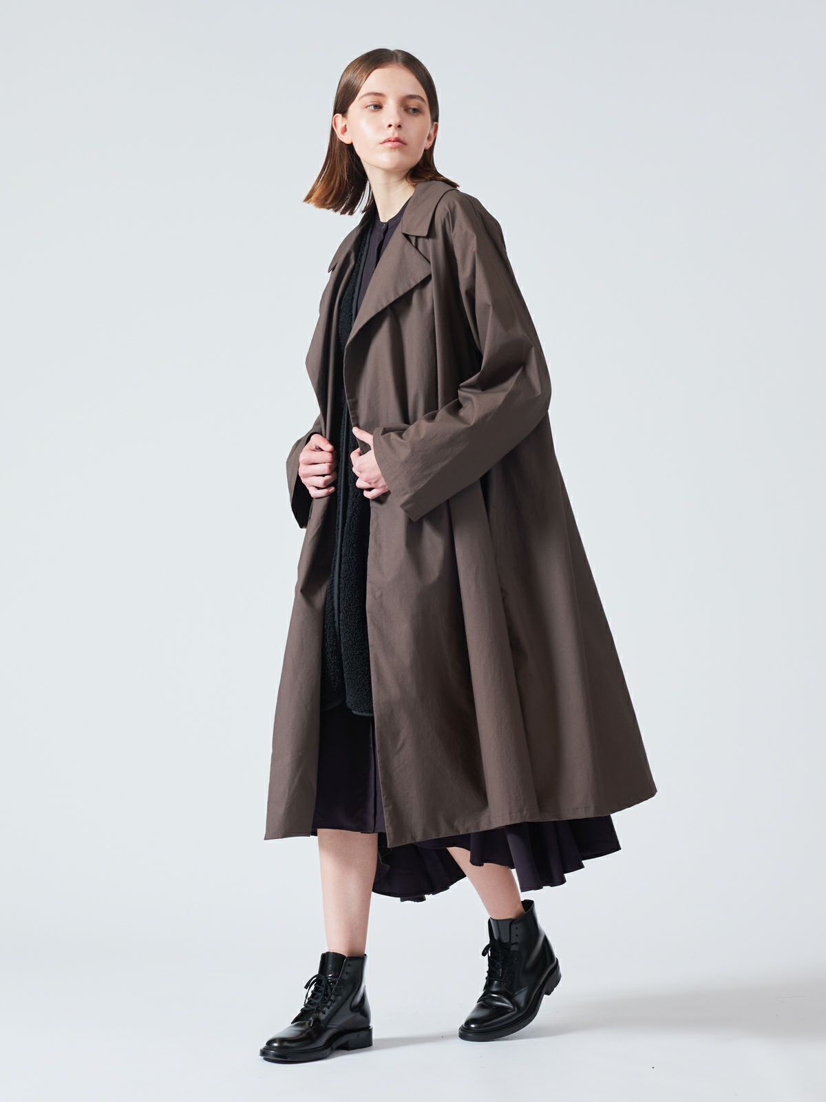 3/10(月)12:00販売終了】mizuiro ind トレンチライクコート｜ MARcourt 